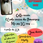 Vacances d’été, reprise le 3 Septembre 2022 !
