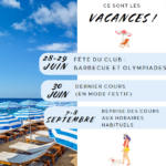 Vacances de Noël ! Reprise le 11 Janvier 2025 !